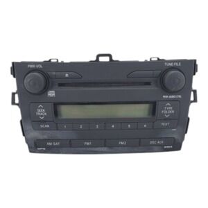 2009 Toyota Corolla 86120-12B30 Radio Receiver CD Player MP3 WMA